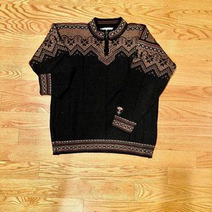 Men's Norwegian Wool ski style sweater